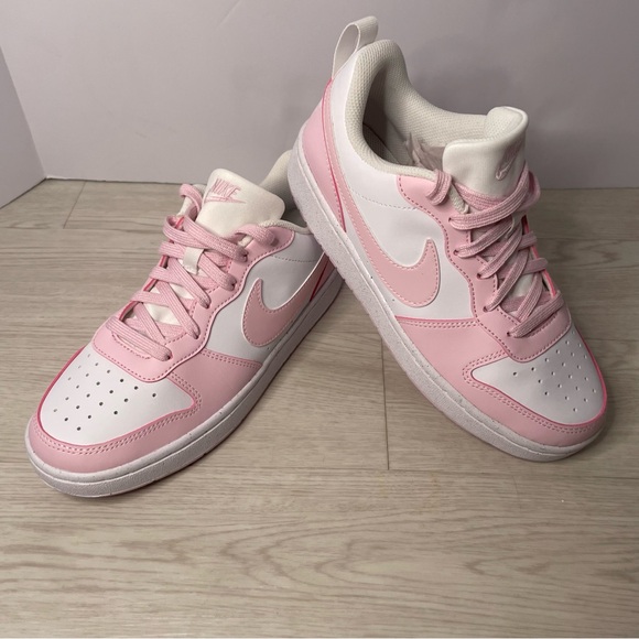 NWOB Nike Court Borough Low Recraft Pink Foam White (DV5456-105) Size 6Y W7.5/8 - Picture 12 of 13
